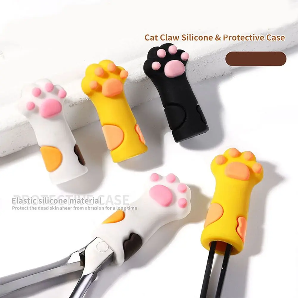Cat Paw Silicone Nipper Cover Protective Sleeve For Nail Cuticle Scissors Manicure Pedicure Tools Dead Skin Tweezers Cap
Cat Paw Silicone Nipper Cover Protective Sleeve For Nail Cuticle Scissors Manicure Pedicure Tools Dead Skin Tweezers Cap