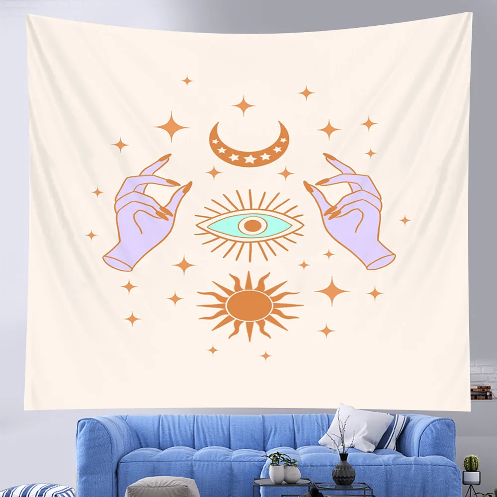 Bohemian Tapestry Wall Decoration Tapestry HD Printed Machine Washable Tapestries Aesthetic Cottagecore Decor for Bed Sheets
Bohemian Tapestry Wall Decoration Tapestry HD Printed Machine Washable Tapestries Aesthetic Cottagecore Decor for Bed Sheets