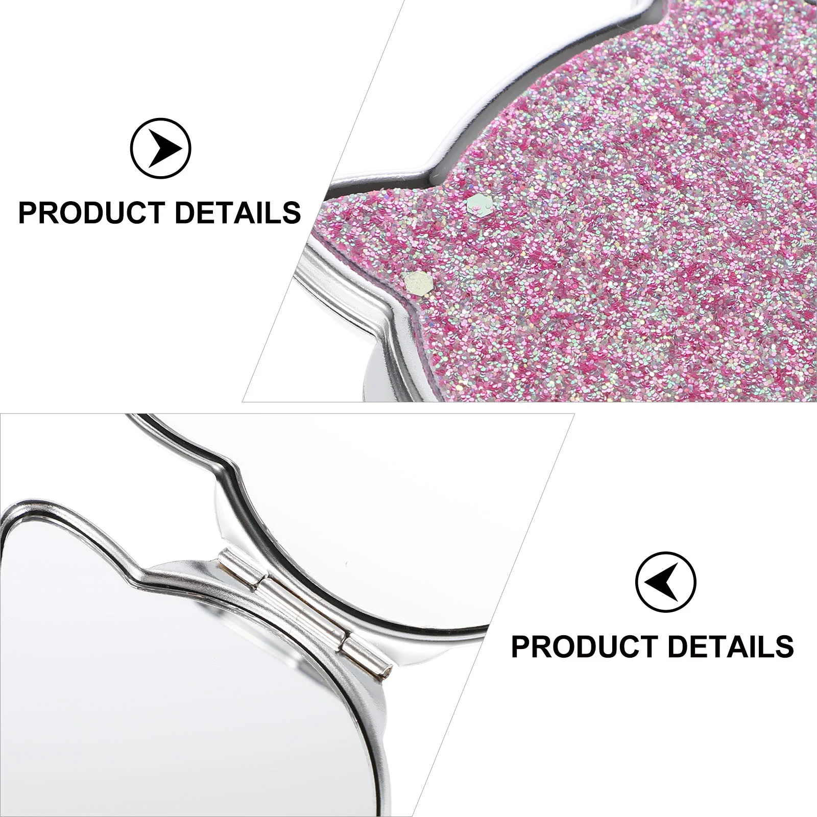 Mirror Makeup Pocket Compact Folding Travel Metal Women Round Purse Vanity Hand Cat Portable Silver Mini Handbag Shape Tool
Mirror Makeup Pocket Compact Folding Travel Metal Women Round Purse Vanity Hand Cat Portable Silver Mini Handbag Shape Tool