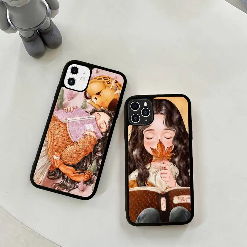 Yinuoda Cute Cartoon Girl Forest Girl Phone Case Silicone PC+TPU Case for iPhone 11 12 13 Pro Max 8 7 6 Plus X SE XR Hard Fundas
Yinuoda Cute Cartoon Girl Forest Girl Phone Case Silicone PC+TPU Case for iPhone 11 12 13 Pro Max 8 7 6 Plus X SE XR Hard Fundas