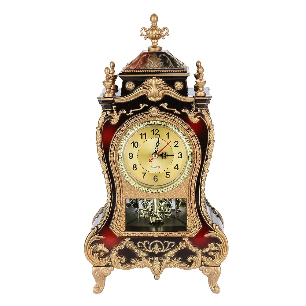 Vintage Style Plastic Table Clock Antique Home Hotel Decorative Desk Alarm Clocks
Vintage Style Plastic Table Clock Antique Home Hotel Decorative Desk Alarm Clocks