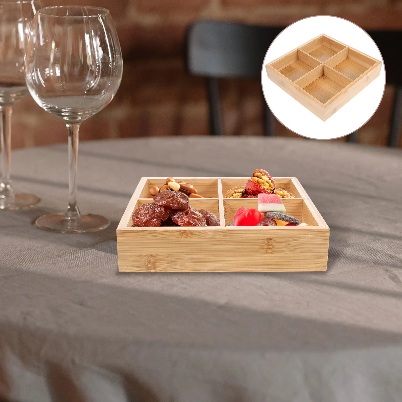 Tray Serving Fruit Divided Snack Woodplatter Veggie Dry Wooden Nut Appetizer Box Candy Sectional Plates Plate Storage Pot Hot
Tray Serving Fruit Divided Snack Woodplatter Veggie Dry Wooden Nut Appetizer Box Candy Sectional Plates Plate Storage Pot Hot