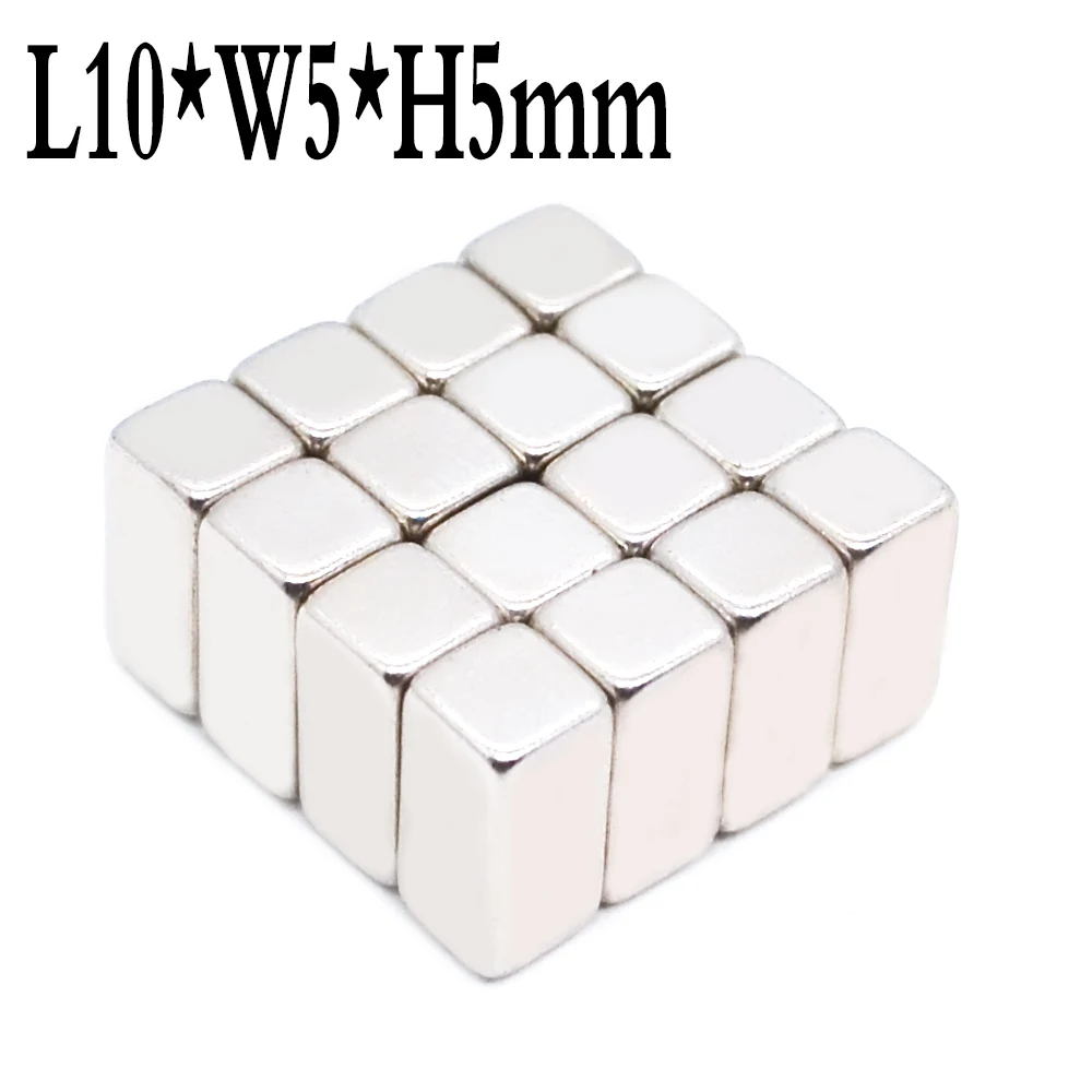 Неодимовый магнит 10x5x5 мм, 100 шт., блок NdFeB N35, супермощный сильный постоянный магнит, иманестезия 10*5*5 мм
Неодимовый магнит 10x5x5 мм, 100 шт., блок NdFeB N35, супермощный сильный постоянный магнит, иманестезия 10*5*5 мм