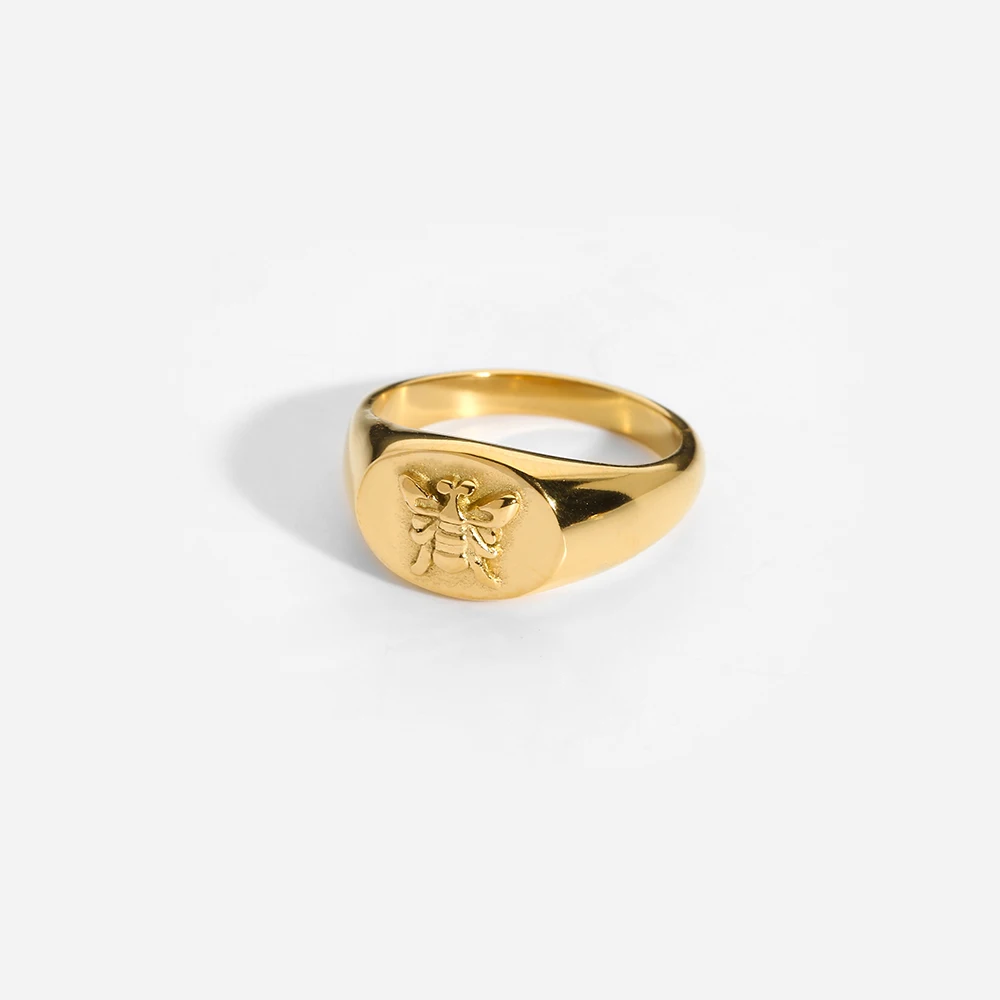 2022 Popular New Bee Rings 316L Stainless Steel Waterproof Women's Jewelry Gifts Rings For Women Waterproof
2022 Popular New Bee Rings 316L Stainless Steel Waterproof Women's Jewelry Gifts Rings For Women Waterproof