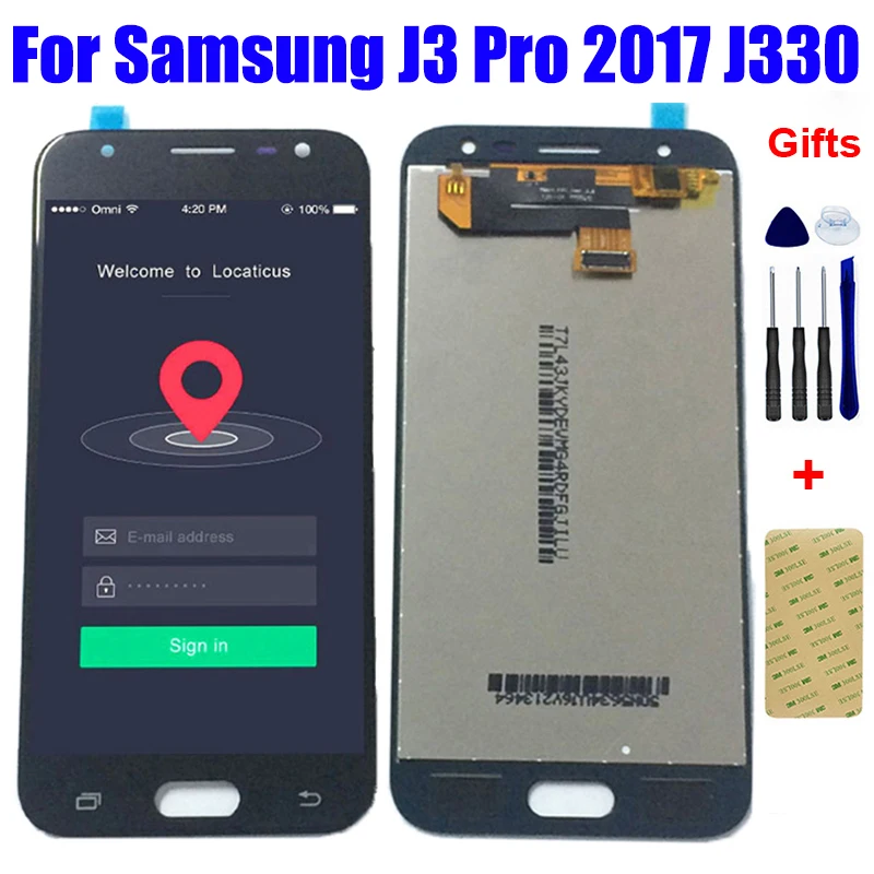 ЖК-дисплей для Samsung Galaxy J3 pro 2017 ЖК сенсорный экран J330 ЖК-экран J330F SM-J330F/DS ЖК-дисплей панель + сенсорный экран в сборе
ЖК-дисплей для Samsung Galaxy J3 pro 2017 ЖК сенсорный экран J330 ЖК-экран J330F SM-J330F/DS ЖК-дисплей панель + сенсорный экран в сборе