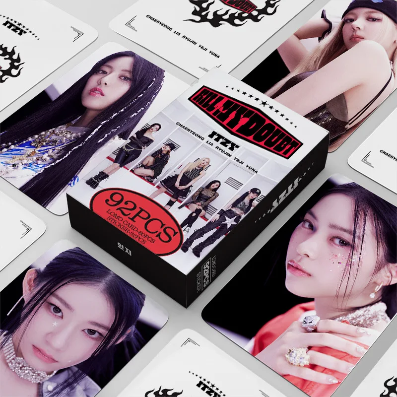 55PCS/set NEW Kpop ITZY Lomo Cards High Quality HD Double Side Printed Photo Cards LIA YEJI RYUJIN YUNA Fans Collection Gifts
55PCS/set NEW Kpop ITZY Lomo Cards High Quality HD Double Side Printed Photo Cards LIA YEJI RYUJIN YUNA Fans Collection Gifts