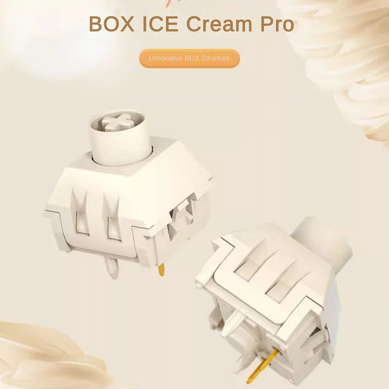 Kailh BOX ICE Cream Pro переключатель GMK67 K500 M71 переключатели 5 контактов линейный POM DIY механическая клавиатура под заказ игровые аксессуары
Kailh BOX ICE Cream Pro переключатель GMK67 K500 M71 переключатели 5 контактов линейный POM DIY механическая клавиатура под заказ игровые аксессуары