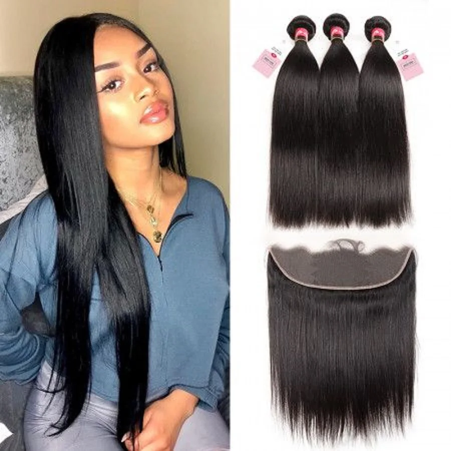 Hairmoda 8-26 дюймов прямые 100% натуральные необработанные человеческие волосы бразильская кружевная фронтальная 13X4 застежка 3 шт. красивые волос...
Hairmoda 8-26 дюймов прямые 100% натуральные необработанные человеческие волосы бразильская кружевная фронтальная 13X4 застежка 3 шт. красивые волос...