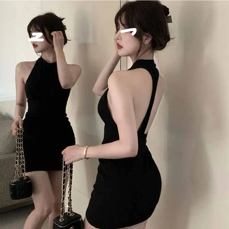 Backless Dresses for Women Beautiful Back Sexy Bag Hip Skirt Black Casual Dresses Back Hollowed Summer Dress Women 2022
Backless Dresses for Women Beautiful Back Sexy Bag Hip Skirt Black Casual Dresses Back Hollowed Summer Dress Women 2022