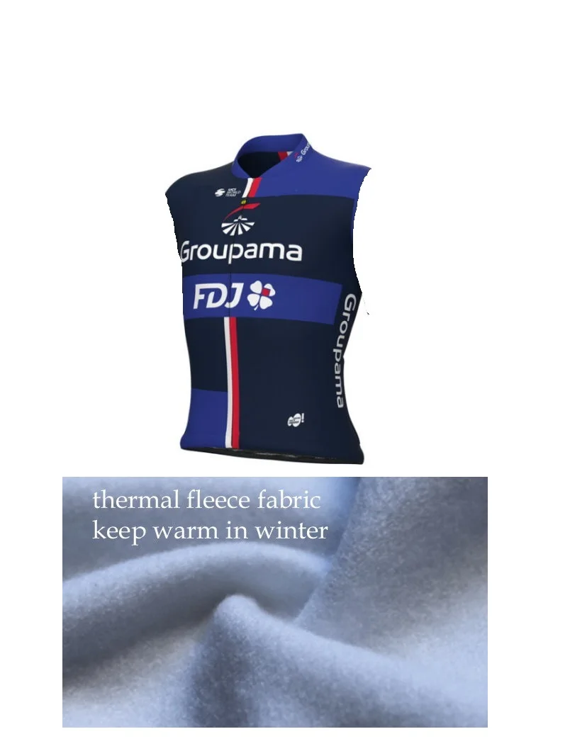 Зимний флисовый терможилет 2023 GROUPAMA FDJ TEAM голубой без рукавов для езды на велосипеде Mtb Одежда велосипед Maillot Ciclismo велосипедная одежда
Зимний флисовый терможилет 2023 GROUPAMA FDJ TEAM голубой без рукавов для езды на велосипеде Mtb Одежда велосипед Maillot Ciclismo велосипедная одежда