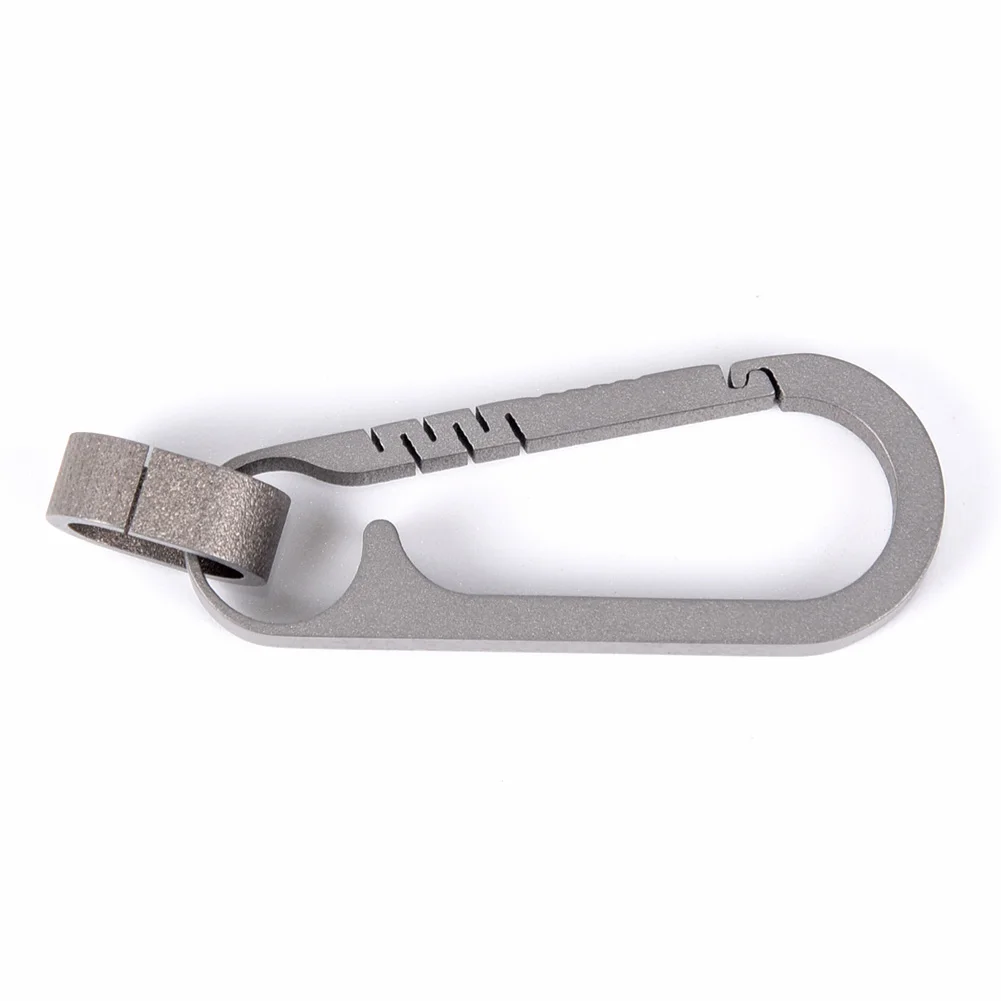 Men's Titanium Alloy Keychains Car Key Waist Keychain Pendant Hanging 55mm Simple Backpack Pendant For Men And Women
Men's Titanium Alloy Keychains Car Key Waist Keychain Pendant Hanging 55mm Simple Backpack Pendant For Men And Women
