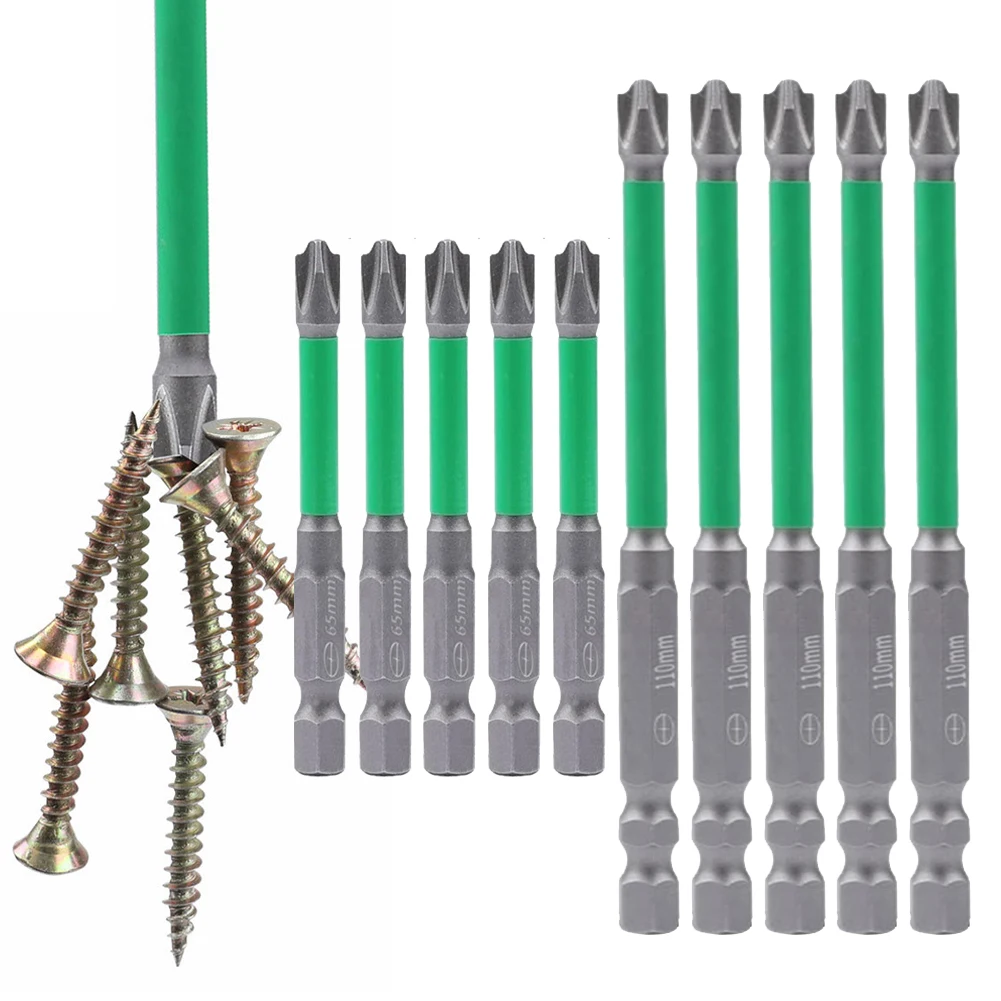 5Pcs FPH2 65mm 110mm Magnetic Special Slotted Cross Screwdriver Bit Sandblasting Anti-rust Bit For Electrician Circuit Breakers
5Pcs FPH2 65mm 110mm Magnetic Special Slotted Cross Screwdriver Bit Sandblasting Anti-rust Bit For Electrician Circuit Breakers