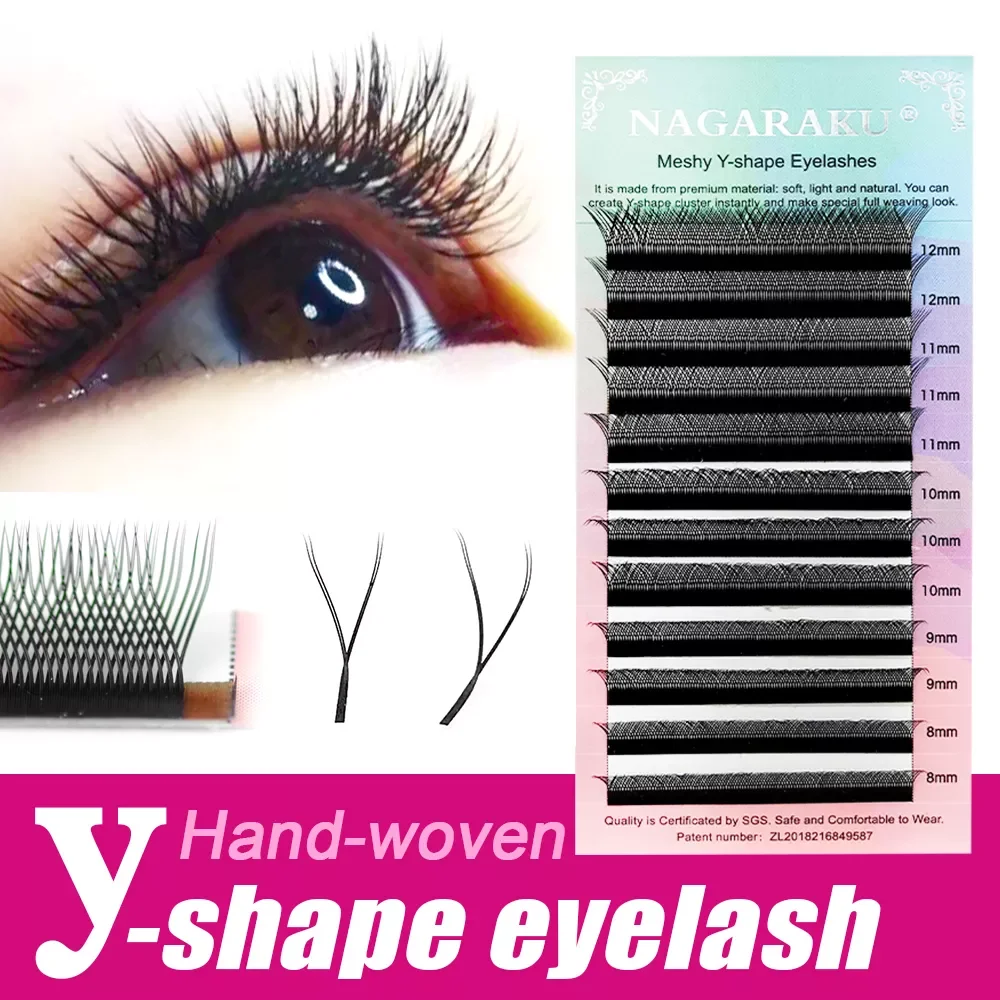 NEW IN Shape Two Tips Hand Woven Premium Mink Soft Light Natural Eyelashes Extension Curl C/D Makeup Mesh Net Cross Individual
NEW IN Shape Two Tips Hand Woven Premium Mink Soft Light Natural Eyelashes Extension Curl C/D Makeup Mesh Net Cross Individual