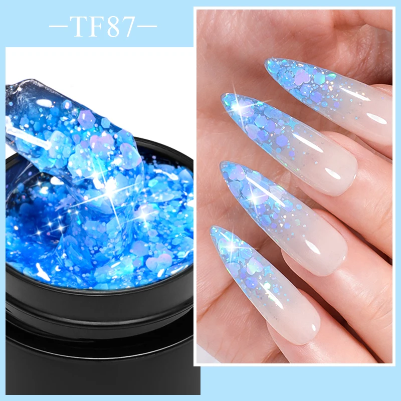 8ML Macaron Glitter Sequins UV Gel Nail Polish Shiny Spring Summer Color Semi Permanant Soak Off All Manicure Nail Art Varnish
8ML Macaron Glitter Sequins UV Gel Nail Polish Shiny Spring Summer Color Semi Permanant Soak Off All Manicure Nail Art Varnish