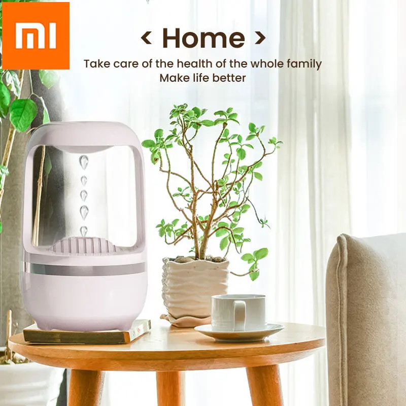 Увлажнитель воздуха Xiaomi с антигравитационным распылителем, ультразвуковой распылитель и подсветка, для спальни и дома
Увлажнитель воздуха Xiaomi с антигравитационным распылителем, ультразвуковой распылитель и подсветка, для спальни и дома