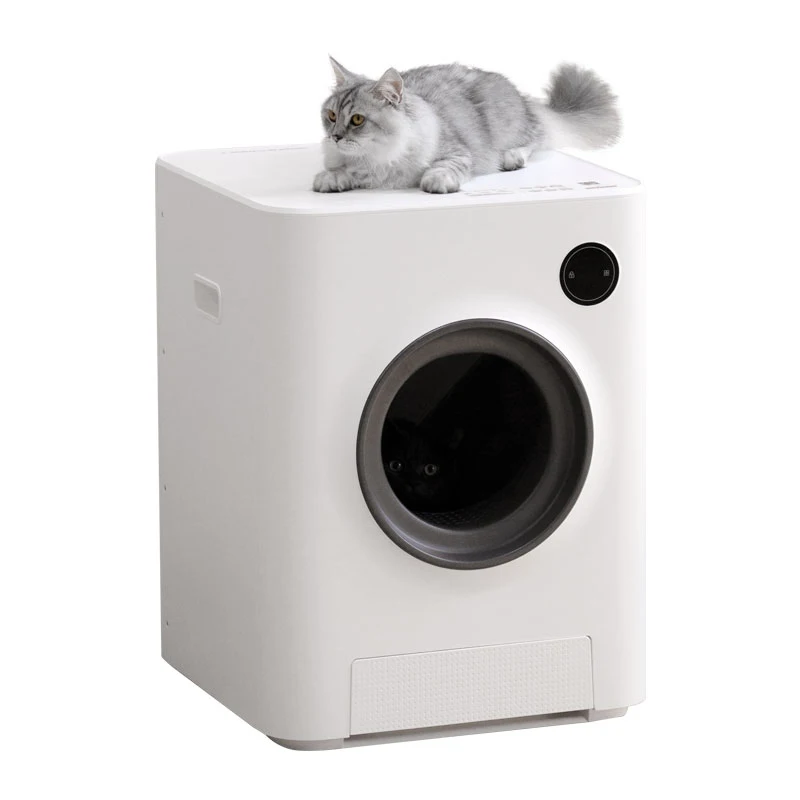 8L Full Automatic Intelligent Cat Basin Self Cleaning Cat Box Enclosed Sand Proof Splash Proof Pet Cat Toliet
8L Full Automatic Intelligent Cat Basin Self Cleaning Cat Box Enclosed Sand Proof Splash Proof Pet Cat Toliet