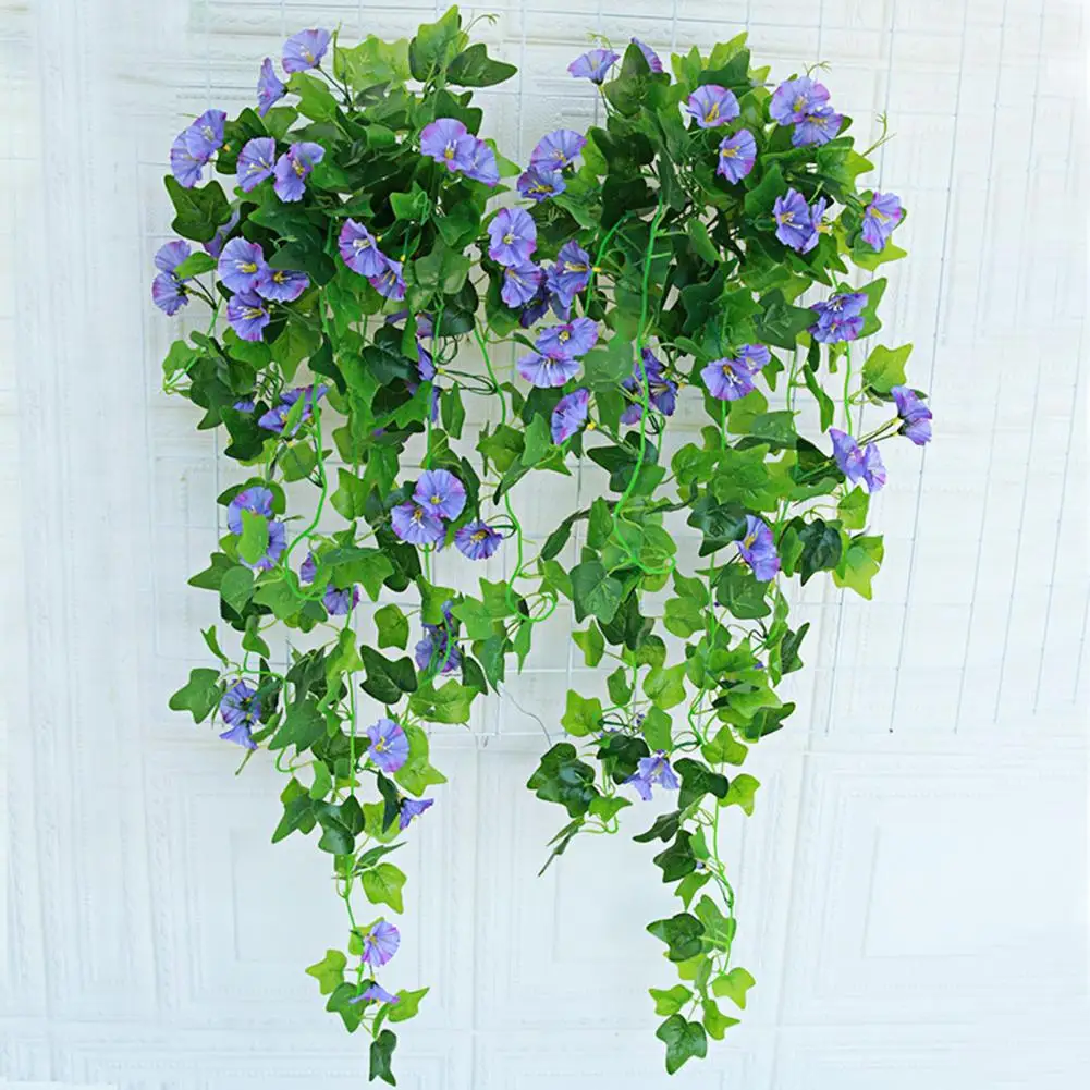 Practical Wall Hanging Fake Plant 6 Colors Eye-catching Waterproof Imitation Vine Flower Widely Use
Practical Wall Hanging Fake Plant 6 Colors Eye-catching Waterproof Imitation Vine Flower Widely Use