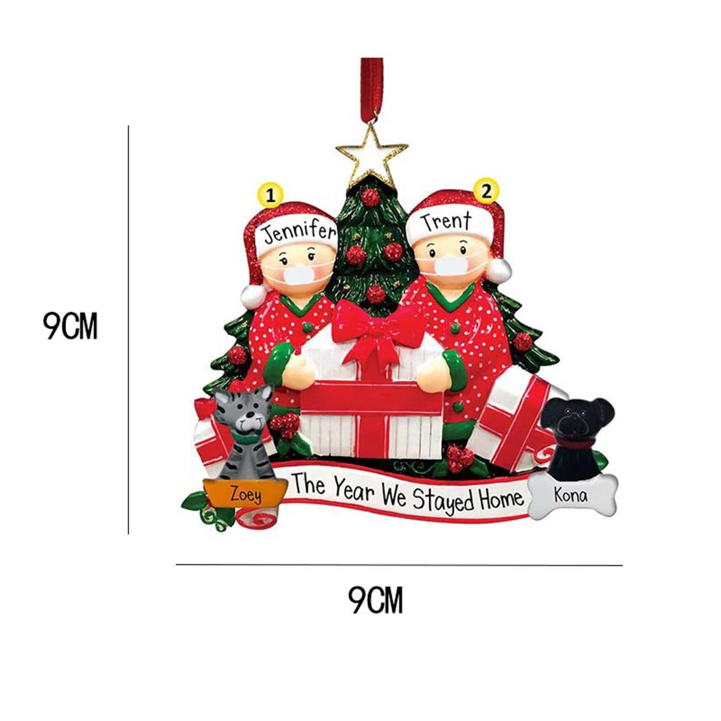 1PC DIY Christmas Tree Ornament 2020 Family Xmas Lockdown Decoration Ornaments Gifts Christmas Snowman Ornaments
1PC DIY Christmas Tree Ornament 2020 Family Xmas Lockdown Decoration Ornaments Gifts Christmas Snowman Ornaments