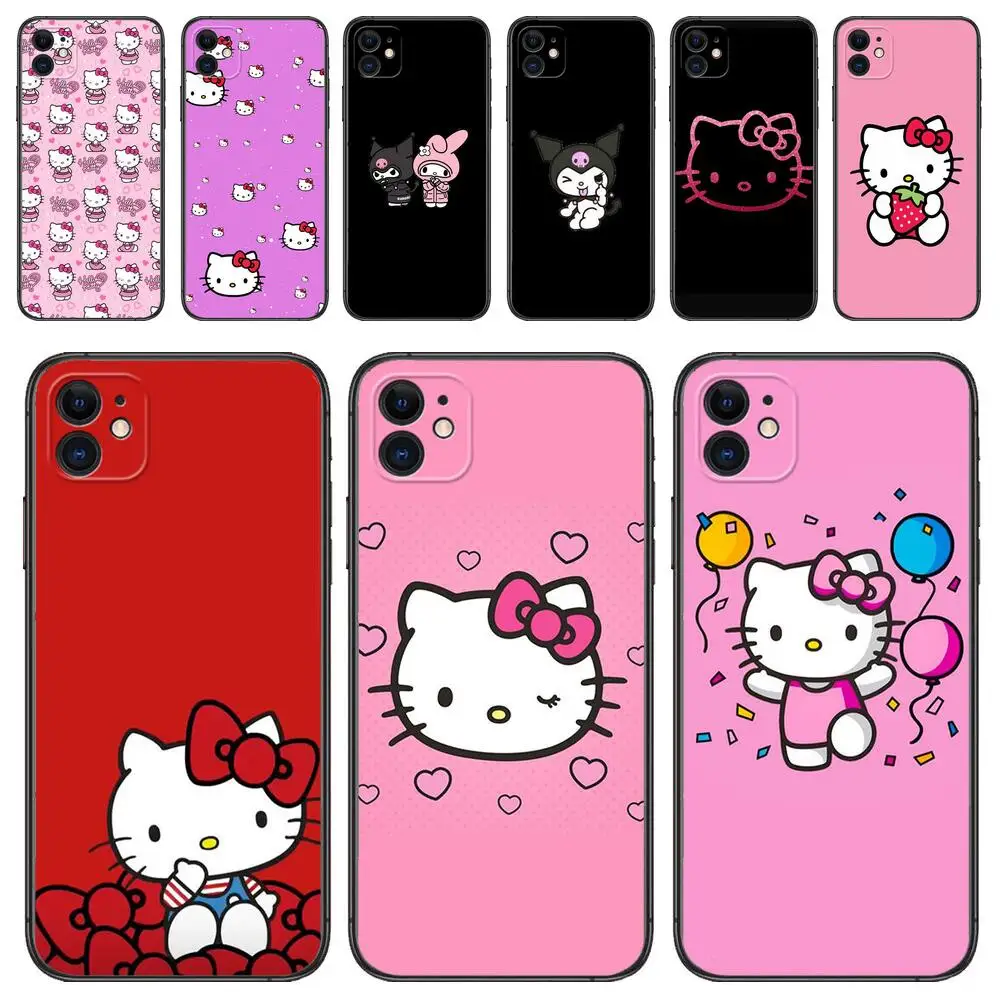 hello kitty Black TPU phone Case For IPhone 13 12 11 Pro Max Mini SE XR X XS Max 8Plus 7plus 6 6S New Shell phone Case
hello kitty Black TPU phone Case For IPhone 13 12 11 Pro Max Mini SE XR X XS Max 8Plus 7plus 6 6S New Shell phone Case
