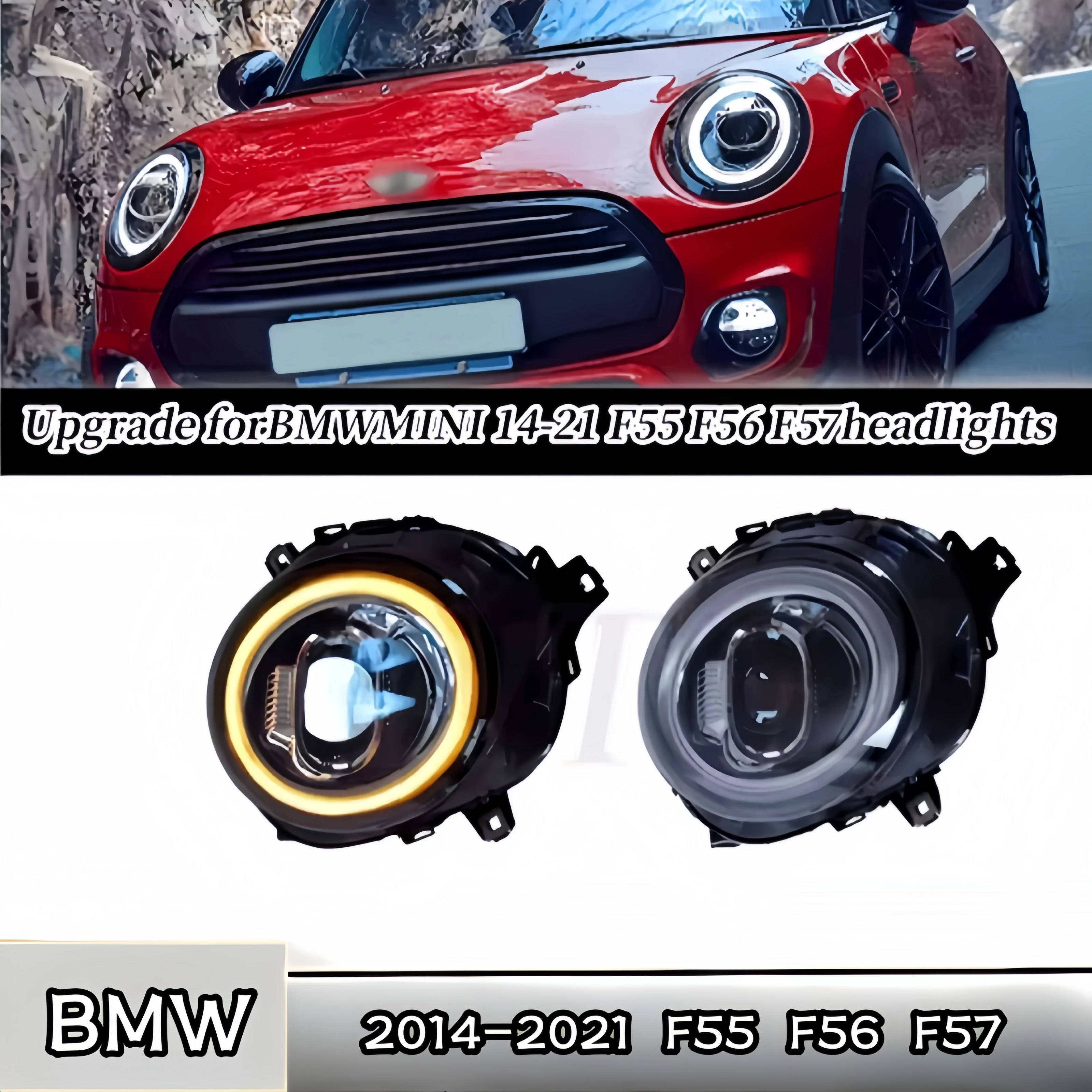 Автомобильные фары для BMW Mini F54 F55 F56 F57 2014-2021, полный светодиодный налобный фонарь в сборе, обновленный высокий проектор, линзы, аксессуары KitCARS
Автомобильные фары для BMW Mini F54 F55 F56 F57 2014-2021, полный светодиодный налобный фонарь в сборе, обновленный высокий проектор, линзы, аксессуары KitCARS