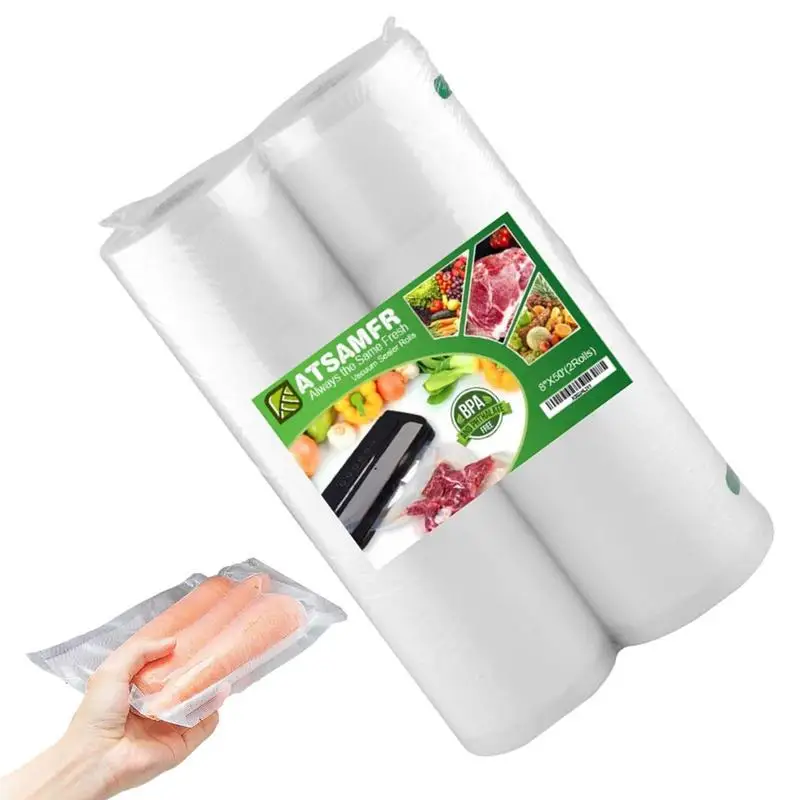 Вакуумный упаковщик для сохранения свежести продуктов, рулоны для вакуумной упаковки, не содержит БФА, для кухни
Вакуумный упаковщик для сохранения свежести продуктов, рулоны для вакуумной упаковки, не содержит БФА, для кухни