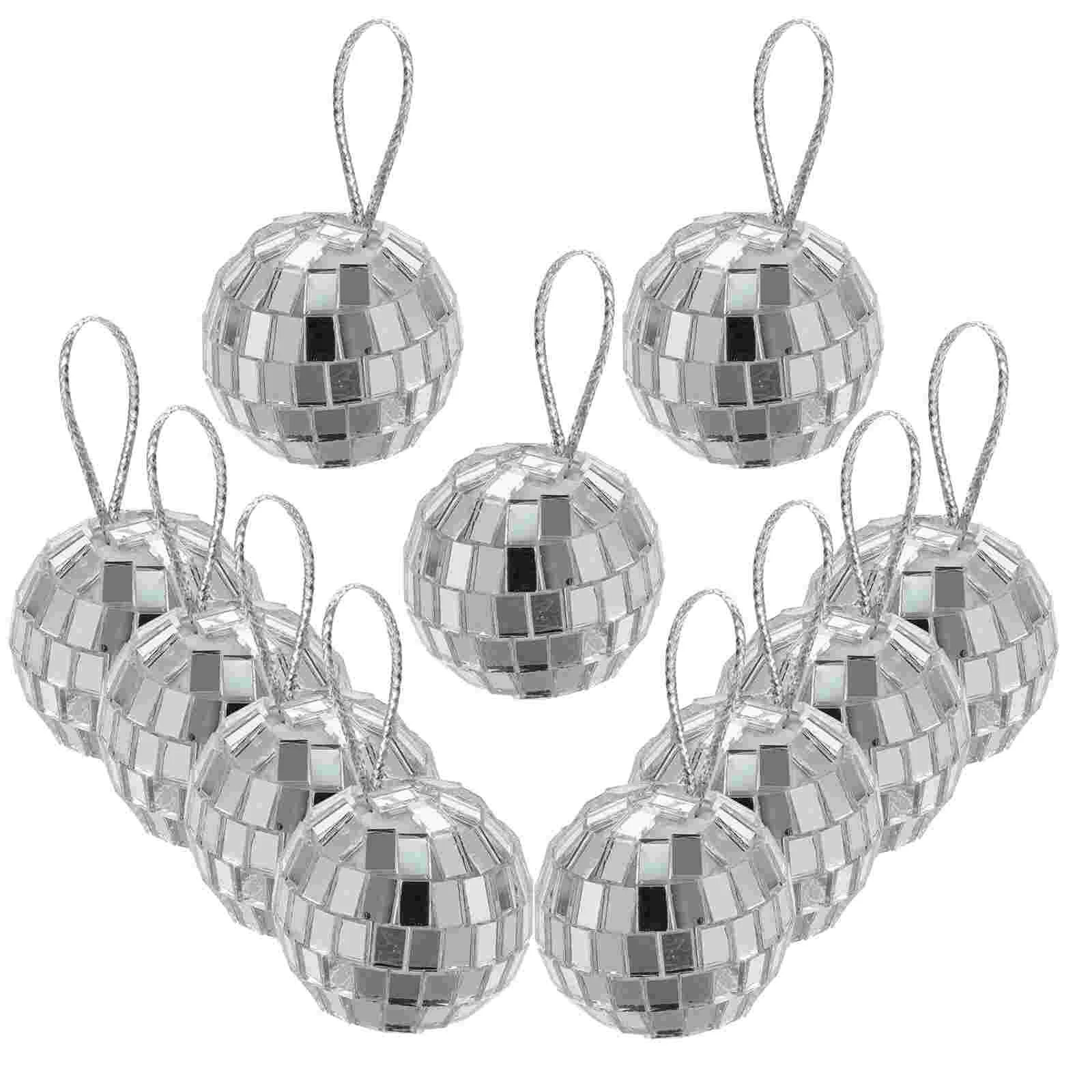 12 pcs Disco Party Decorations Mirror Disco Balls Hanging Disco Balls Glass Reflective Disco Balls
12 pcs Disco Party Decorations Mirror Disco Balls Hanging Disco Balls Glass Reflective Disco Balls