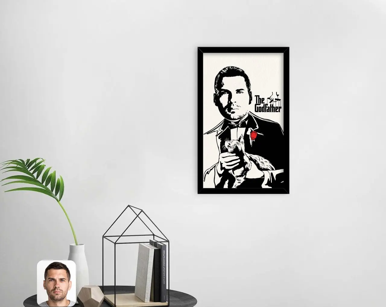 При индивидуальном заказе Крестный отец дизайн декоративные деревянные в черной оправе Tablo-7 специальная конструкция друзей подарок для вл... 
При индивидуальном заказе Крестный отец дизайн декоративные деревянные в черной оправе Tablo-7 специальная конструкция друзей подарок для вл...