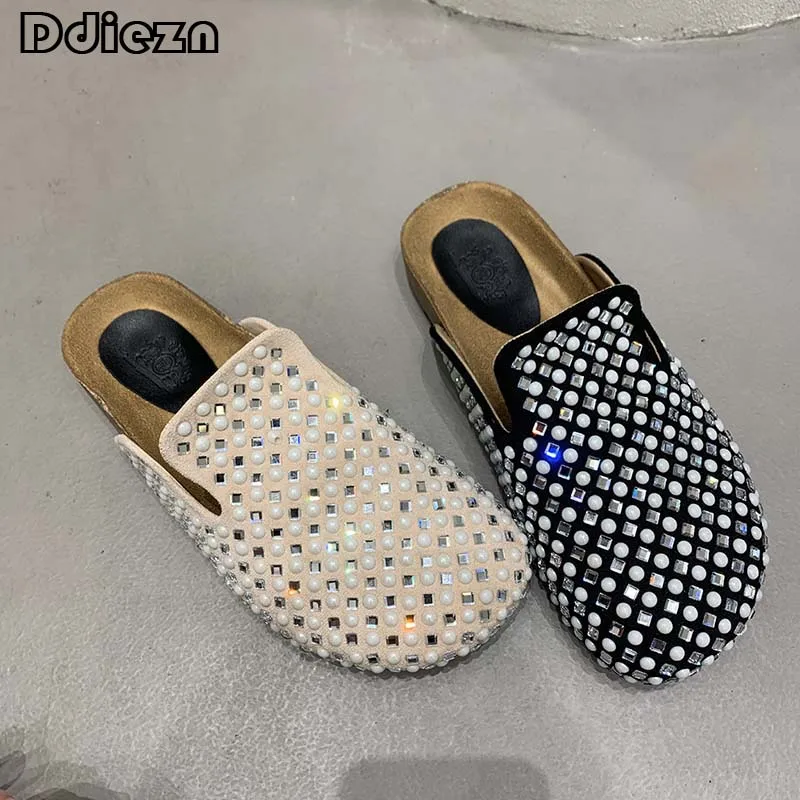 Мюли Женские повседневные, летние шлепанцы, круглый носок, плоская подошва, летняя обувь, 2023
Мюли Женские повседневные, летние шлепанцы, круглый носок, плоская подошва, летняя обувь, 2023