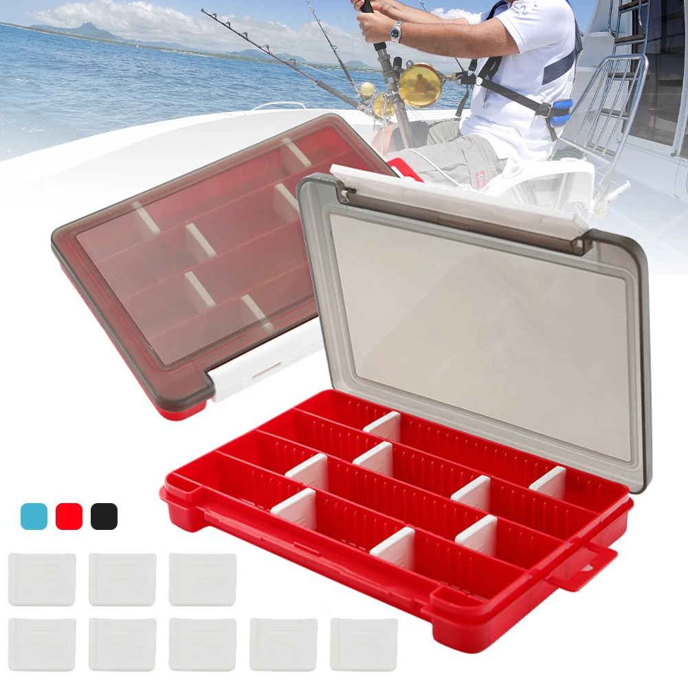 Fishing Tackle Box 8 Removable Dividers Fishing Bait Lure Hook Accessories Storage Box Waterproof Plastic Storage Case Organizer
Fishing Tackle Box 8 Removable Dividers Fishing Bait Lure Hook Accessories Storage Box Waterproof Plastic Storage Case Organizer
