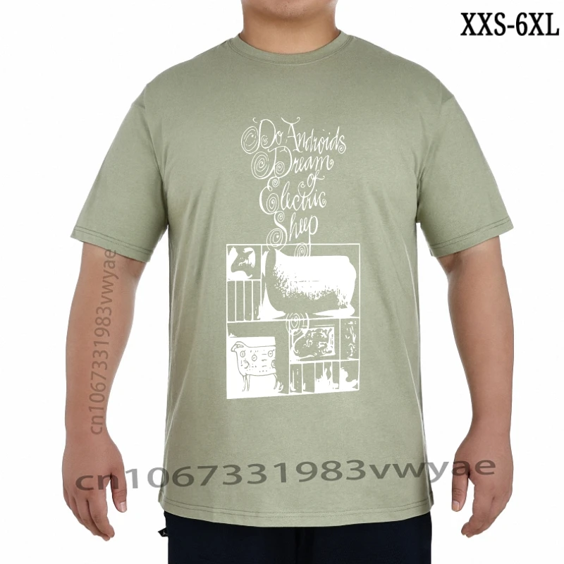 Повседневная мужская верхняя одежда, популярный дизайн, Мужская футболка с аниме «Do Androids», мечта о электрической овчине, футболка с лезвием,... 
Повседневная мужская верхняя одежда, популярный дизайн, Мужская футболка с аниме «Do Androids», мечта о электрической овчине, футболка с лезвием,...
