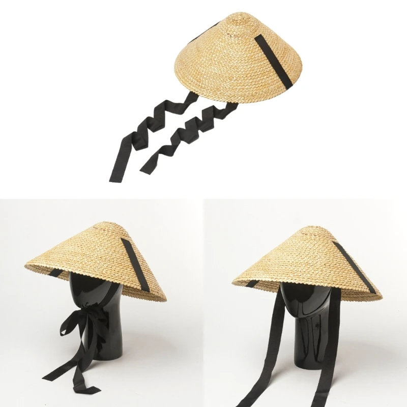 Sun Hat for Woman Teenagers Unisex Outdoor Cone Hat Wide Brim Spring Summer Anti-Uv Hat Straw Weaving Design Hat
Sun Hat for Woman Teenagers Unisex Outdoor Cone Hat Wide Brim Spring Summer Anti-Uv Hat Straw Weaving Design Hat