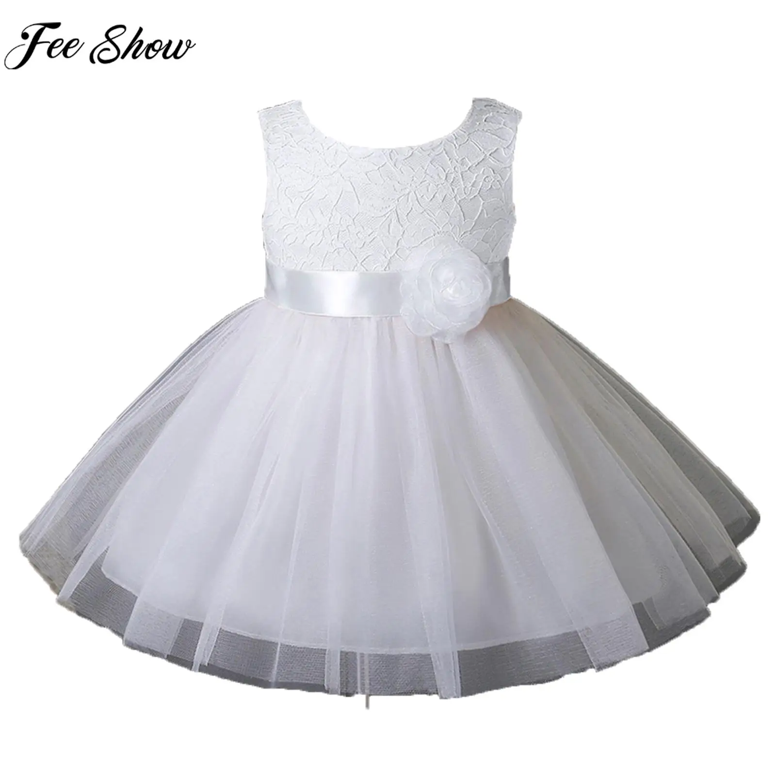 Baby Wedding Flower Girl Dress Cute Princess Dresses Sleeveless Applique Mesh Tutu Baptism Birthday Evening Prom Party Dress
Baby Wedding Flower Girl Dress Cute Princess Dresses Sleeveless Applique Mesh Tutu Baptism Birthday Evening Prom Party Dress