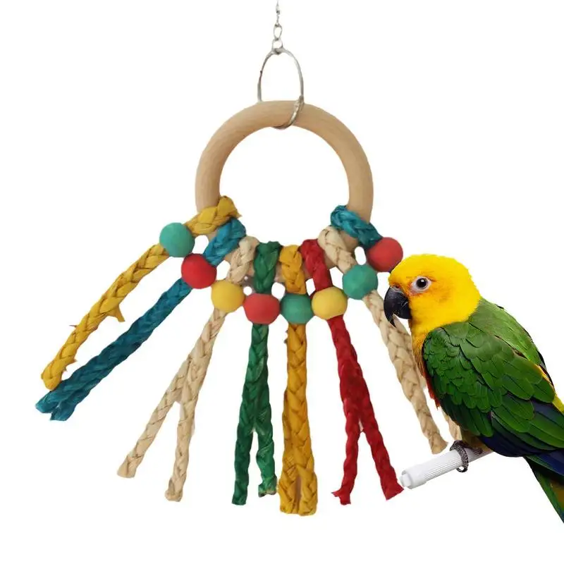 Parrot Toys Medium Parrots Parakeet Chewing Toys Colorful Cage Accessories Fan-Shaped Design For Cockatiels Parakeets Parrots
Parrot Toys Medium Parrots Parakeet Chewing Toys Colorful Cage Accessories Fan-Shaped Design For Cockatiels Parakeets Parrots