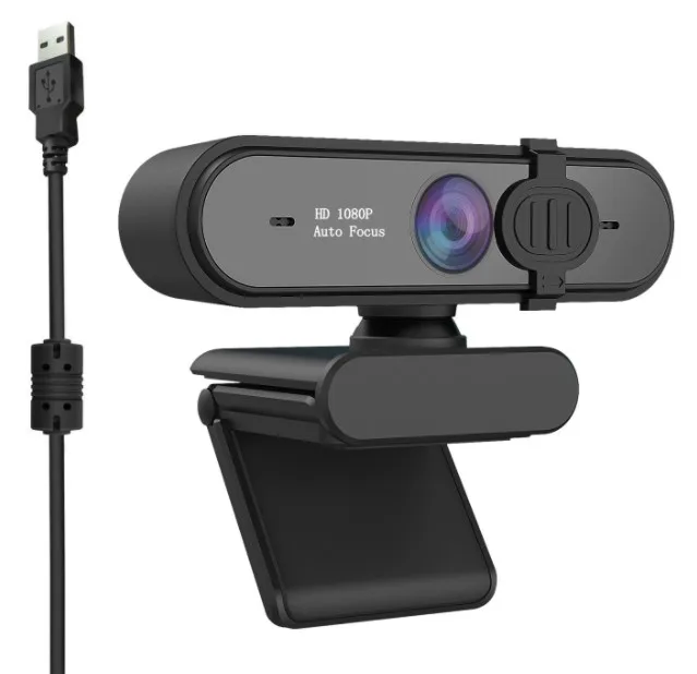 1080P Webcam with Microphone Auto Focus 2 Megapixel Webcam USB 2.0 Plug and Play for Laptop PC Video Conferencing 1080p 1080p
1080P Webcam with Microphone Auto Focus 2 Megapixel Webcam USB 2.0 Plug and Play for Laptop PC Video Conferencing 1080p 1080p