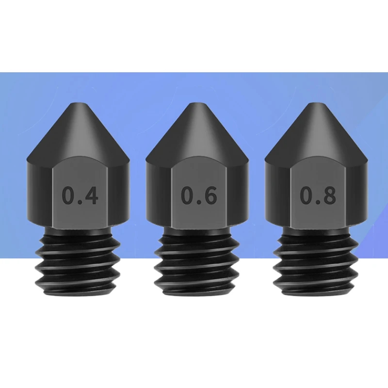 New Arrivals E3D V5 V6 Brass Nozzle M6 Threaded 0.2/0.3/0.4/0.5mm Removable Stainless Steel Tips for 1.75mm Filamnet
New Arrivals E3D V5 V6 Brass Nozzle M6 Threaded 0.2/0.3/0.4/0.5mm Removable Stainless Steel Tips for 1.75mm Filamnet