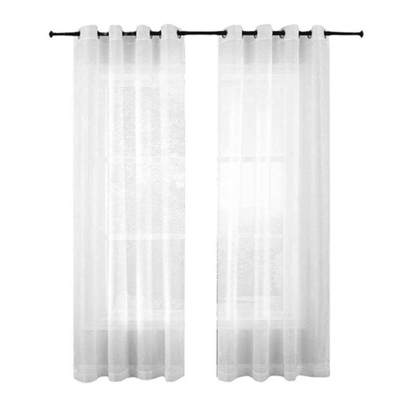 4Pcs Semi Sheer Curtains - Privacy Curtains Light Filtering Soft Drapes For Bedroom Living Room Bathroom Window Decor
4Pcs Semi Sheer Curtains - Privacy Curtains Light Filtering Soft Drapes For Bedroom Living Room Bathroom Window Decor