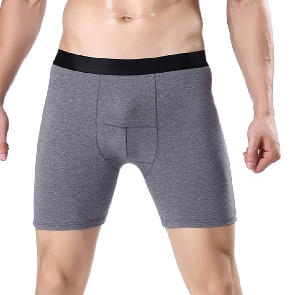 Mens Long Cock Boxers Underwear Sports Man Running Lengthening Wear Resistant Leg Cotton Pants Long Leg Short Pants Panties A50
Mens Long Cock Boxers Underwear Sports Man Running Lengthening Wear Resistant Leg Cotton Pants Long Leg Short Pants Panties A50
