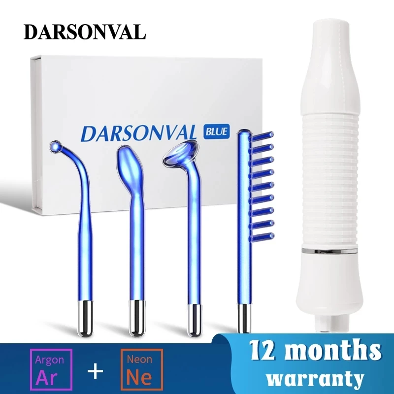 Аппарат DARSONVAL высокочастотная машина для лица Fusion Neon Argon Wands удаление морщин акне