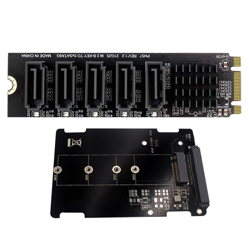 Плата с одиночным источником питания M.2 SATA на SATA 3 5 портов + M.2 NGFF, неизолированная плата преобразования в SATA 2,5-портовую карту расширения Sata
Плата с одиночным источником питания M.2 SATA на SATA 3 5 портов + M.2 NGFF, неизолированная плата преобразования в SATA 2,5-портовую карту расширения Sata