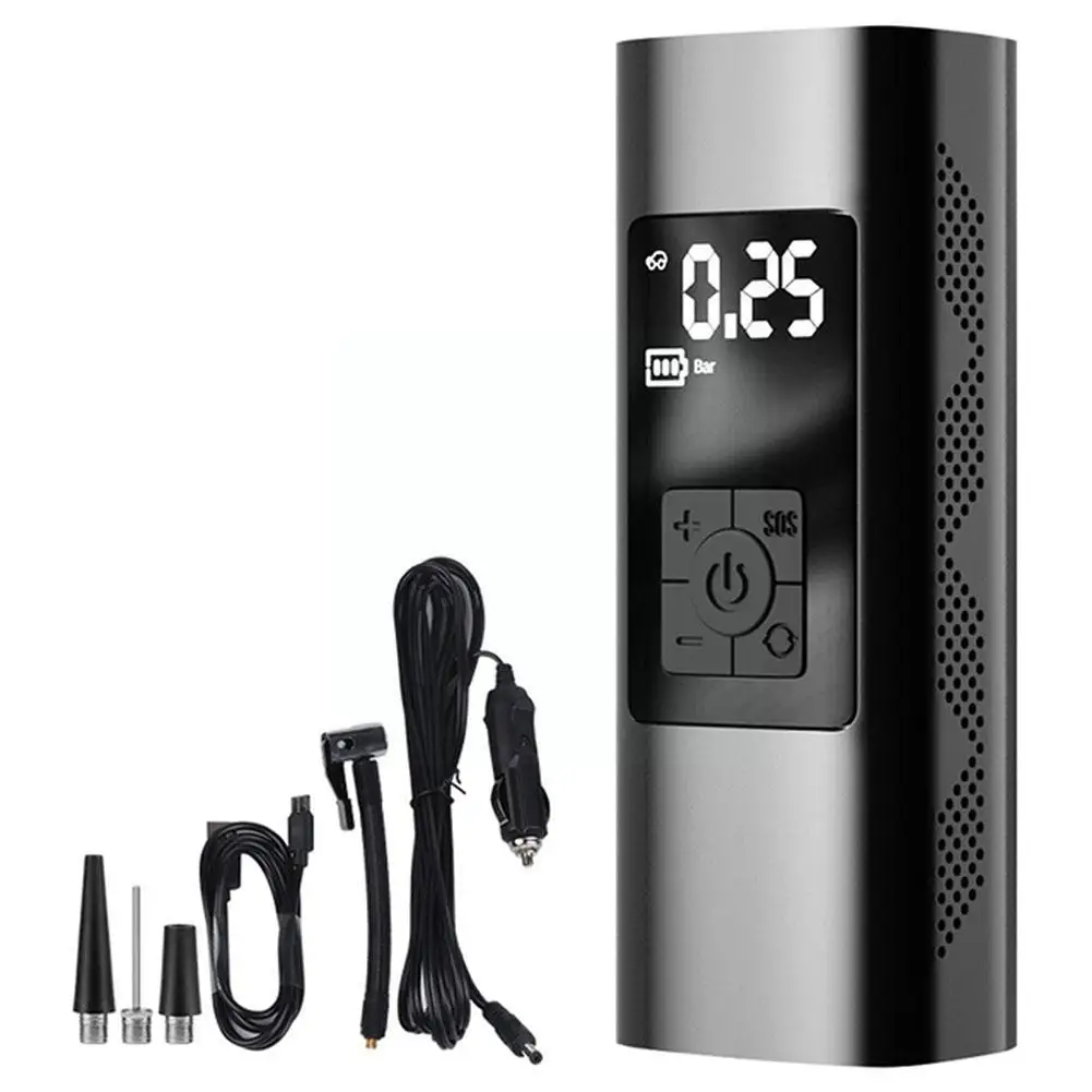 Car Air Pump Tire Portable Wireless Compressor Tire Car Bicycle Pump Bicycle Air Portable Inflation Air Pump Freight R0I9
Car Air Pump Tire Portable Wireless Compressor Tire Car Bicycle Pump Bicycle Air Portable Inflation Air Pump Freight R0I9