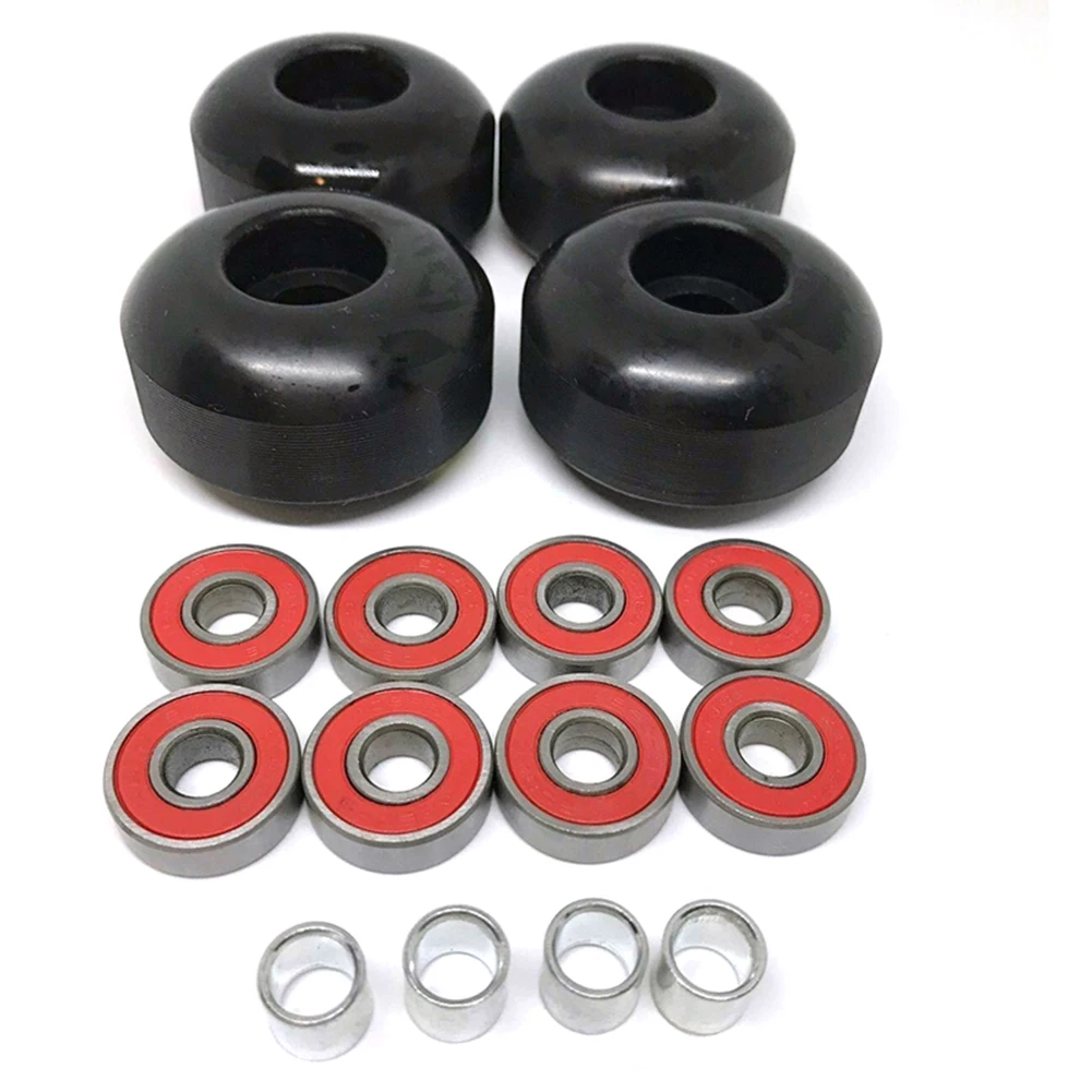 4pcs 52x30mm Skateboard Wheels 95A +8pcs ABEC9 Bearings + 4x Spacers Replacement Longboard Wheels Skateboarding Accessories
4pcs 52x30mm Skateboard Wheels 95A +8pcs ABEC9 Bearings + 4x Spacers Replacement Longboard Wheels Skateboarding Accessories