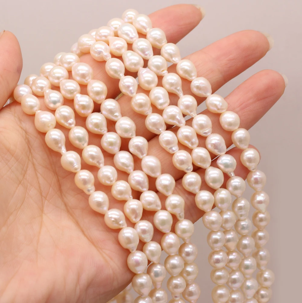 High Quality Natural Freshwater Pearl Beads Irregular Round Drop Shape Making DIY Fashion Charm Bracelet Necklace Jewelry Gift
High Quality Natural Freshwater Pearl Beads Irregular Round Drop Shape Making DIY Fashion Charm Bracelet Necklace Jewelry Gift