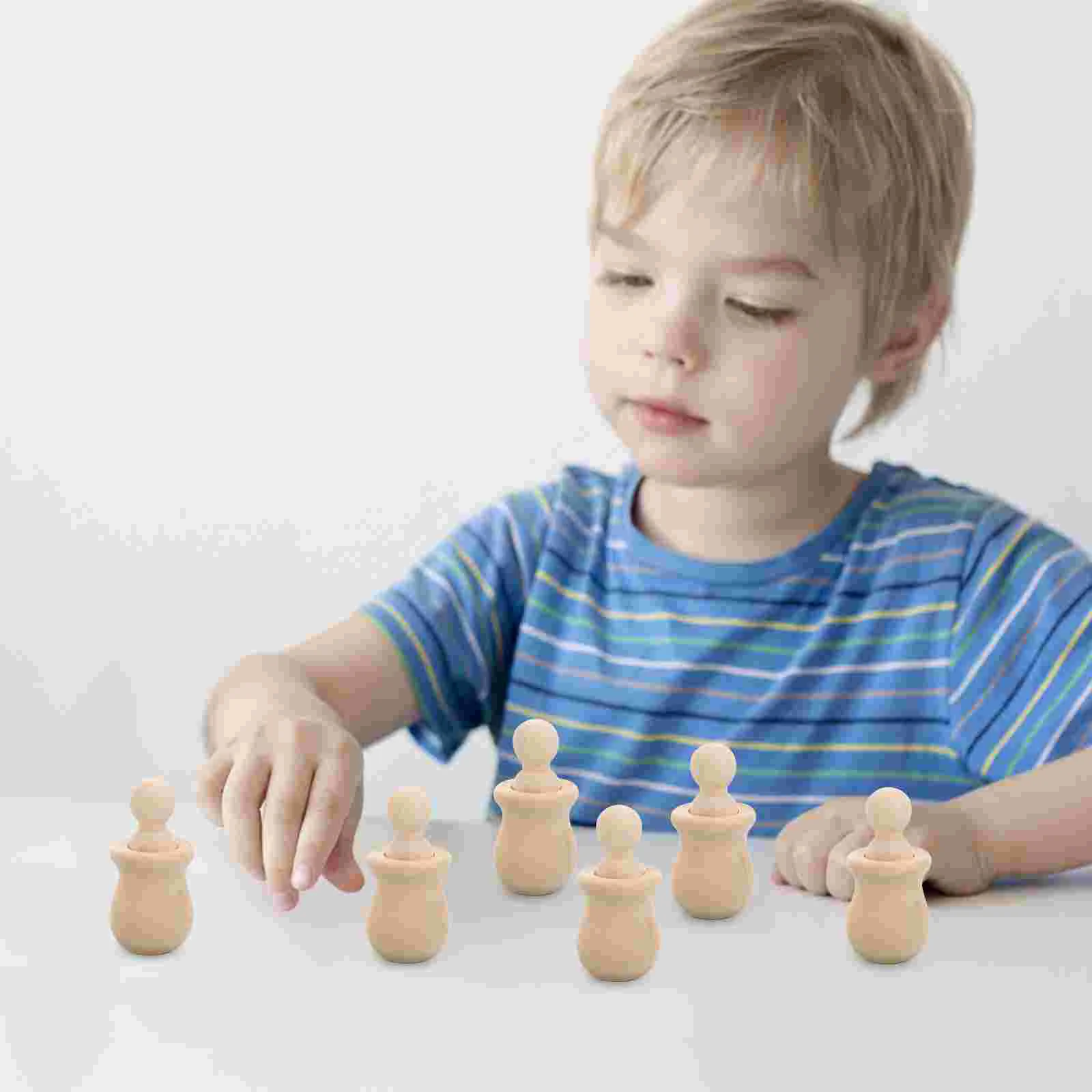 10 Set Wooden Dolls Peg People DIY Blank Kids Crafts Supplies Villain Graffiti Unfinished Child 
10 Set Wooden Dolls Peg People DIY Blank Kids Crafts Supplies Villain Graffiti Unfinished Child