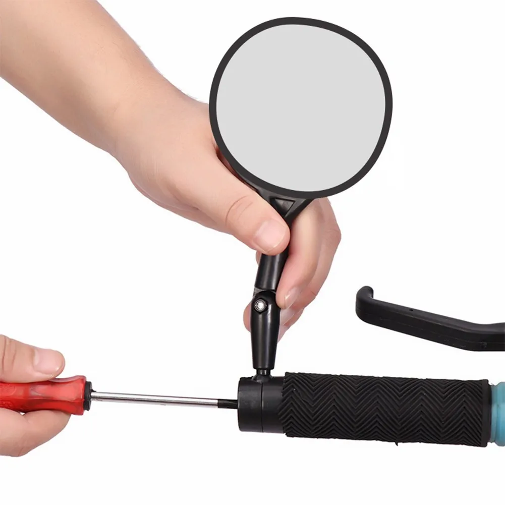 MTB Bike 360° Rearview Mirror Rotation Mountain Bicycle Handlebar Rear View Mirror Bike Handlebar Plug And Plug Mirror Accessory
MTB Bike 360° Rearview Mirror Rotation Mountain Bicycle Handlebar Rear View Mirror Bike Handlebar Plug And Plug Mirror Accessory