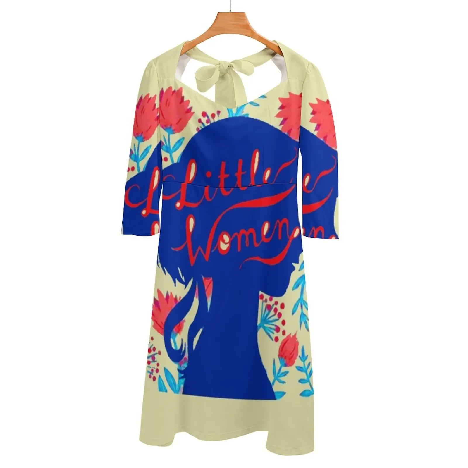 Little Women Movie Back Lacing Backless Dress Square Neck Dress New Elegant Women Waist Tight Dress Ittle Women Louisa May
Little Women Movie Back Lacing Backless Dress Square Neck Dress New Elegant Women Waist Tight Dress Ittle Women Louisa May