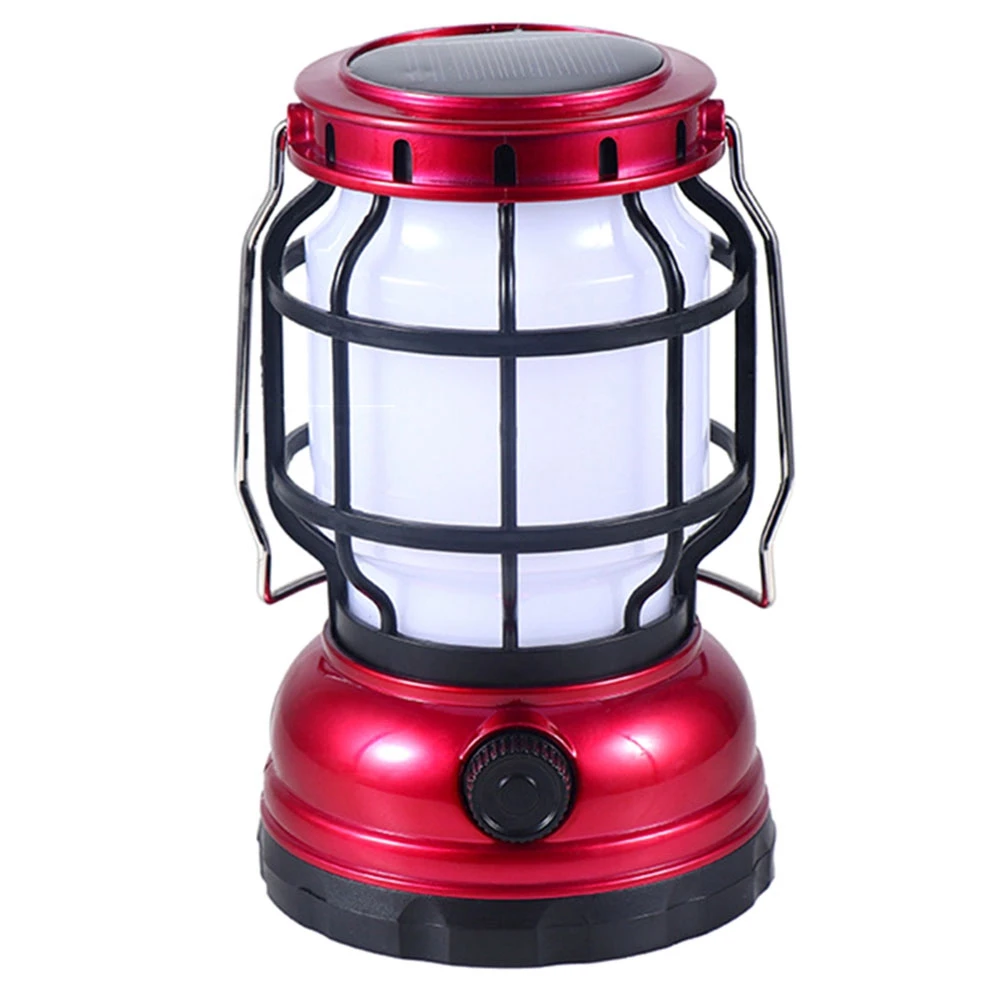 Solar Lantern Camping Lantern Camping Light with Emergency Power Bank Flickering Flame Hanging LED Light(Red)
Solar Lantern Camping Lantern Camping Light with Emergency Power Bank Flickering Flame Hanging LED Light(Red)
