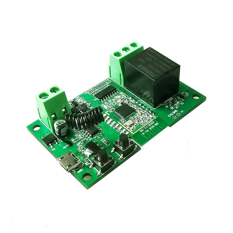 Zigbee 1CH Ewelink Tuya умный модуль переключения спасательных ворот, DC7-24V, 1-канальное импульсное реле RF433 для 2MQTT шлюз Smartthings
Zigbee 1CH Ewelink Tuya умный модуль переключения спасательных ворот, DC7-24V, 1-канальное импульсное реле RF433 для 2MQTT шлюз Smartthings