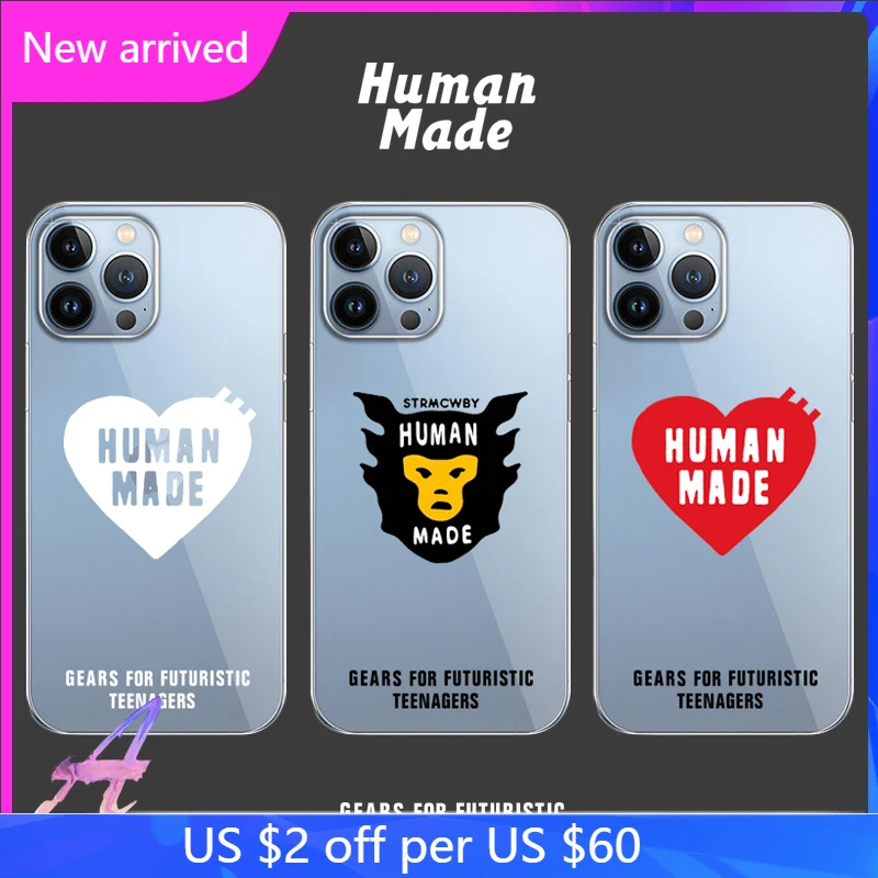Humanmade Love Monkey Cartoon Transparent Protective Phone Case HUMAN MADE T Shirt
Humanmade Love Monkey Cartoon Transparent Protective Phone Case HUMAN MADE T Shirt