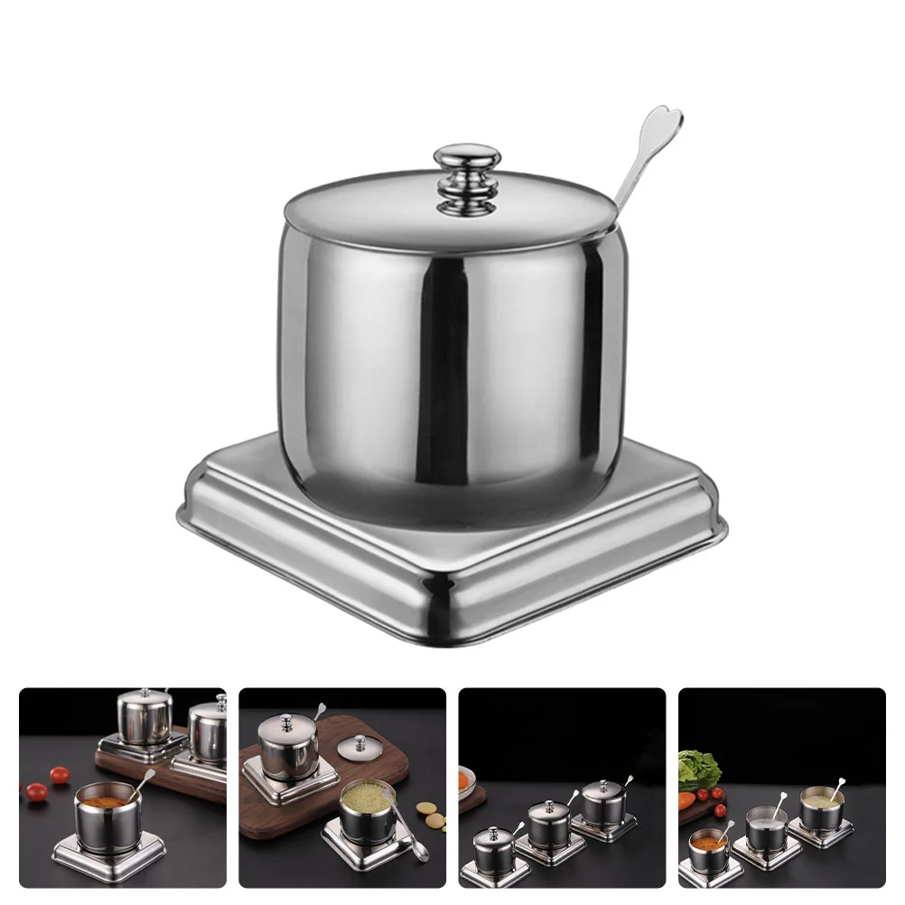Kitchen Seasoning Storage Box Condiment Storage Case Stainless Steel Condiment Jar
Kitchen Seasoning Storage Box Condiment Storage Case Stainless Steel Condiment Jar