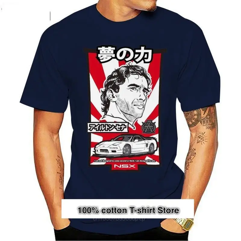 Camiseta Ayrton Senna para hombre, ropa de talla grande, estilo de coche, verano, 2021 
Camiseta Ayrton Senna para hombre, ropa de talla grande, estilo de coche, verano, 2021